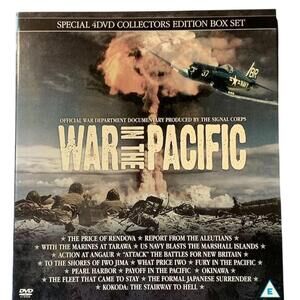 War in the Pacific 4-DVD Collector's Edition Box Set Documentary Series